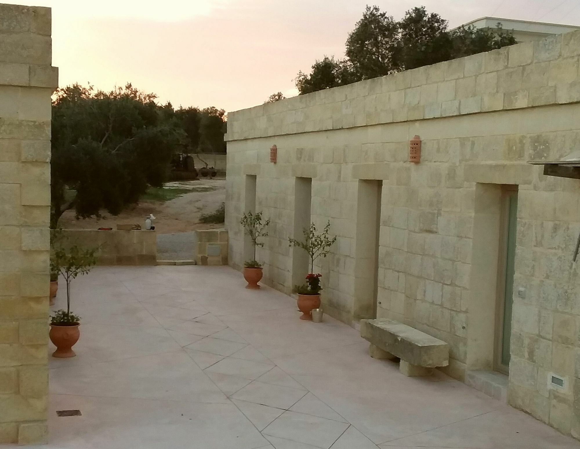La Trottoria Agriturismo Otranto Bagian luar foto